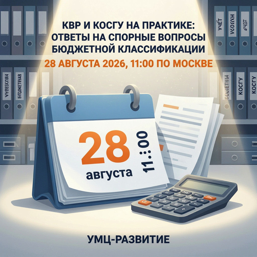 Семинар. КВР и КОСГУ на практике.